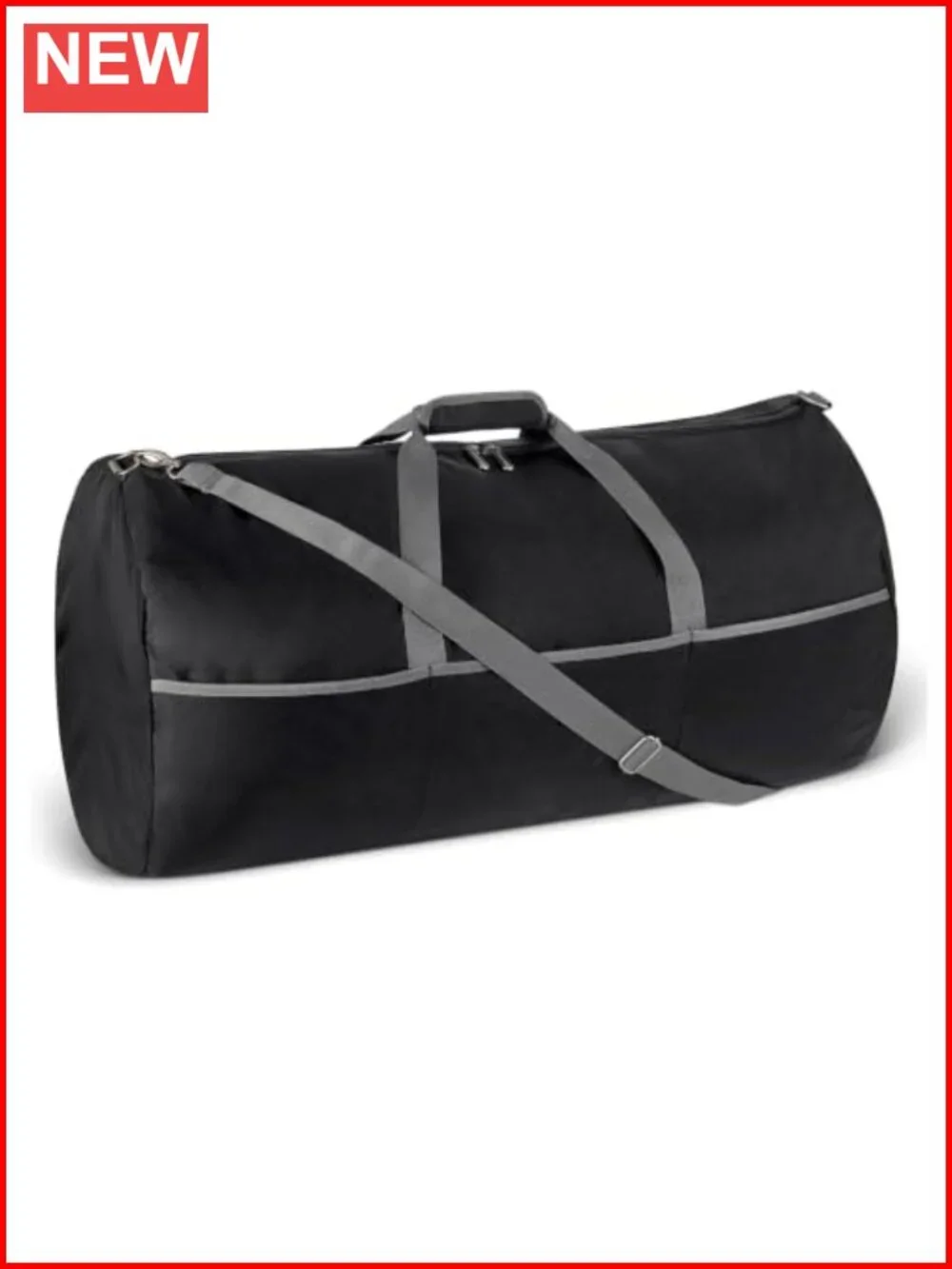 Extra Large Foldable Nylon Duffel Bag for Travel Storage with Pockets, 150L